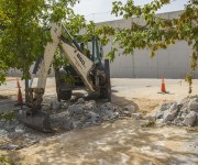 Obras entorno Complejo Deportivo Condesa de Chinchón