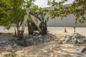 Obras entorno Complejo Deportivo Condesa de Chinchón