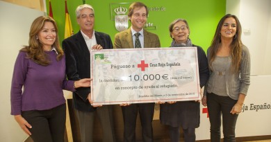 El Ayuntamiento de Boadilla dona 10.000 euros a Cruz Roja