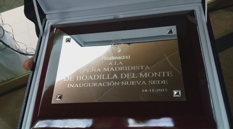 Inauguración sede Peña Madridista Boadilla del Monte