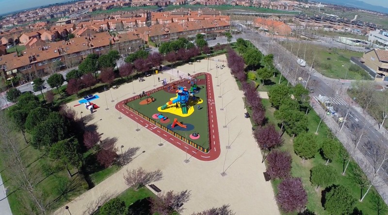 Parque Reina Sofia. Parques más accesibles para niños con problemas de movilidad