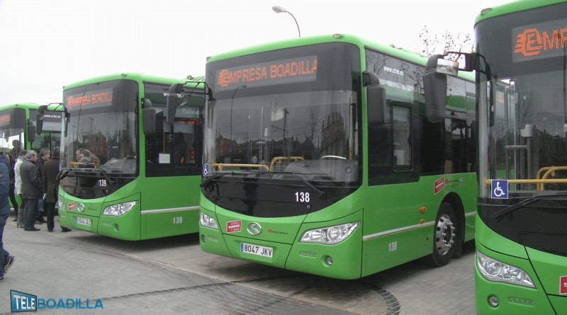 Cuatro nuevos autobuses híbridos para Boadilla del Monte