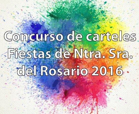 Concurso diseño del cartel de las fiestas patronales Nuestra Señora del Rosario 2016
