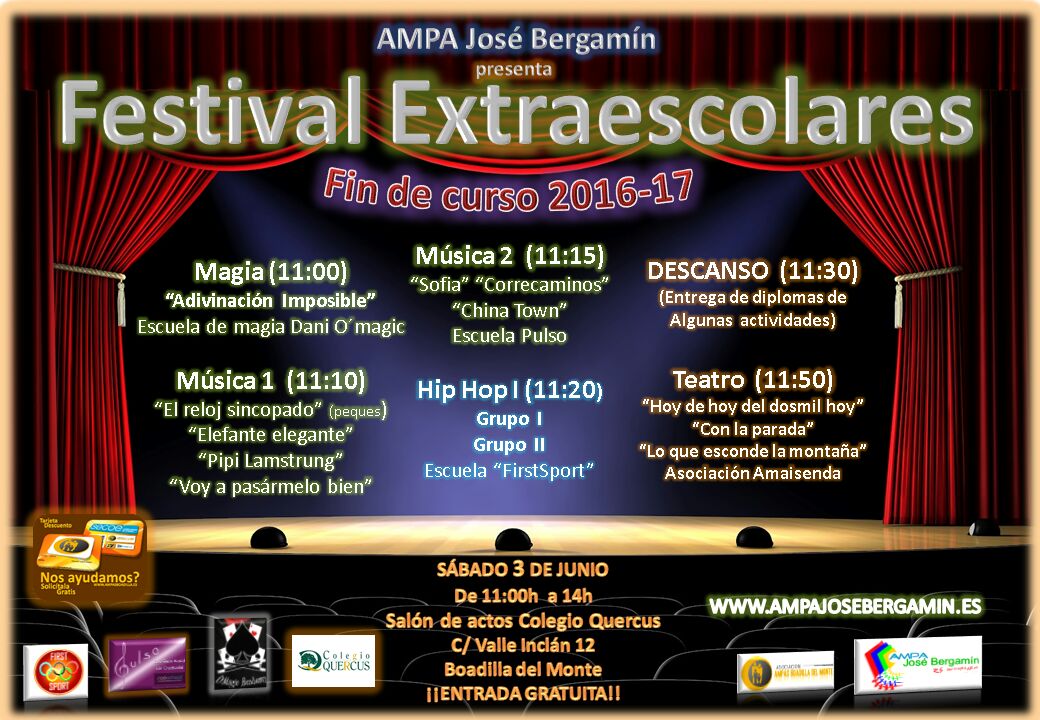 Festival de Extraexcolares AMPA José Bergamín