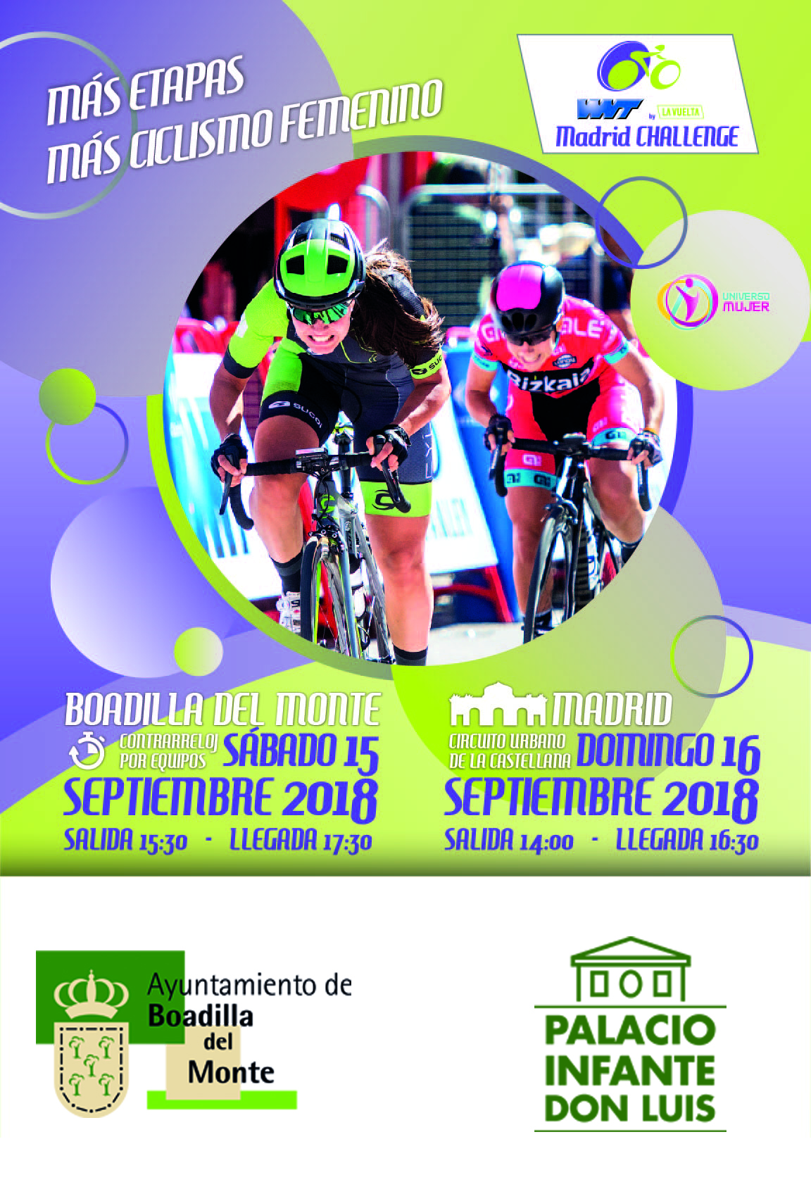 Boadilla acoge la Madrid Challenge by La Vuelta, prueba ciclista de la máxima categoría World Tour femenina