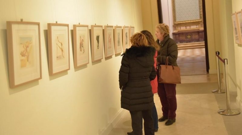 La exposición Dalí y la Divina Comedia trae al Palacio cien xilografías del pintor que ilustran la obra de Dante