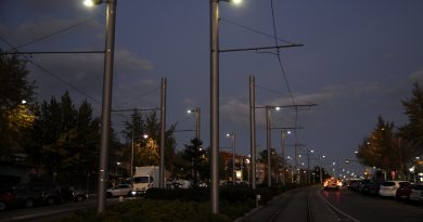 Teleboadilla. Iluminación Metro Ligero en Boadilla