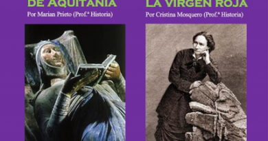 Teleboadilla. Dos Mujeres en la Historia. Conferencias sobre Leonor de Aquitania y Louis Miche, la “Virgen Roja”