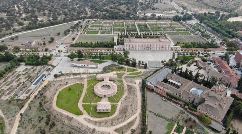 Teleboadilla. Vista aérea del Palacio del Infante Don Luis
