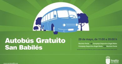 Teleboadilla. Autobús gratuito a San Babilés 2022