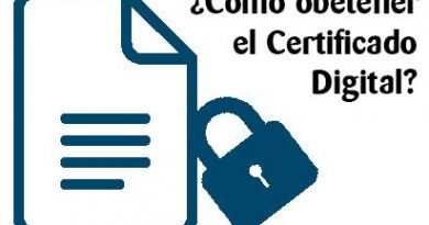 Obtención del certificado digital