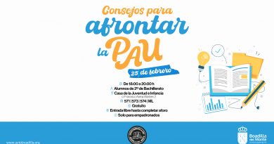 Consejos para afrontar la PAU