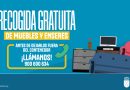 Servicio gratuito de recogida de residuos voluminosos