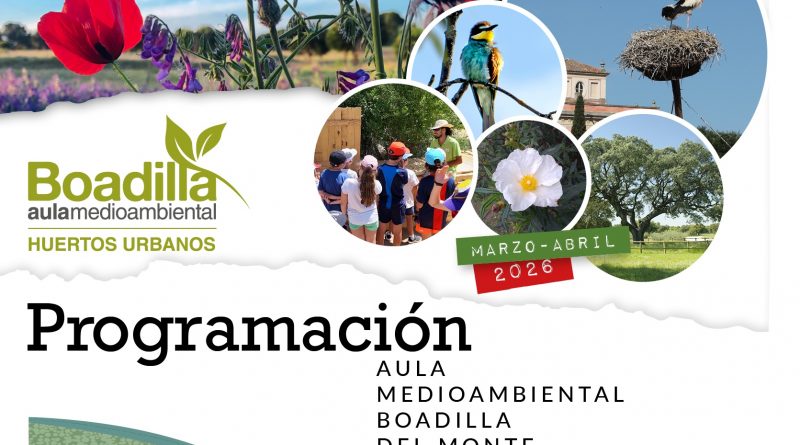 El Aula Medioambiental presenta un amplio programa de actividades para primavera