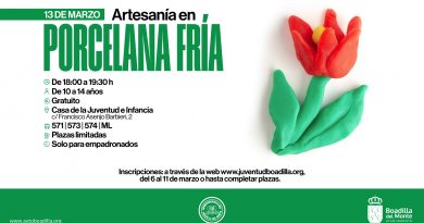 Taller gratuito de artesanía en porcelana fría