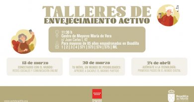 Talleres de envejecimiento activo centrados en el uso de las tecnologías