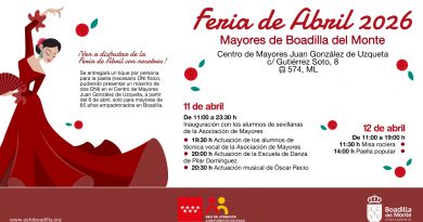 Feria de Abril para mayores los días 11 y 12 de abril
