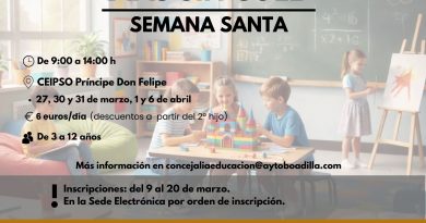 Días sin Cole en Semana Santa