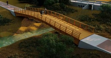 Nueva pasarela peatonal y ciclista sobre el arroyo Valenoso