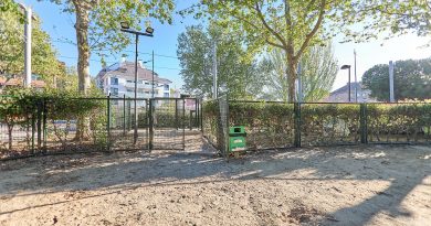 El parque Boadilla Centro estrena una zona canina más segura y mejor equipada