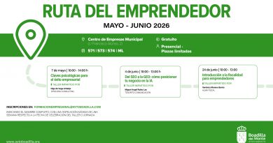 Boadilla impulsa tres talleres gratuitos para emprendedores
