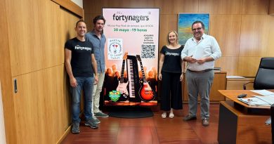 El grupo local The Fortynagers ofrece mañana un concierto solidario en el colegio Olivar de Mirabal