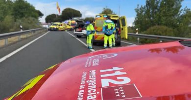 Accidente mortal de un motorista en Boadilla
