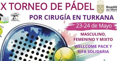 IX Torneo Benéfico de Pádel a favor de Cirugía en Turkana