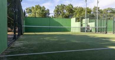 Cubiertas para dos pistas de pádel del polideportivo Ángel Nieto