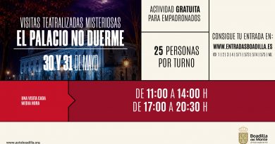 Visitas teatralizadas al Palacio los próximos días 30 y 31