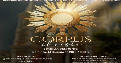 Procesión del Corpus Christi el próximo domingo