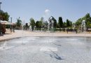 Abre la fuente de chorros del parque Miguel Ángel Blanco