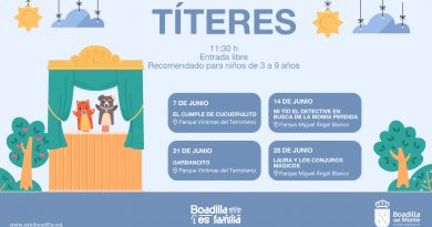 Títeres al aire libre en junio