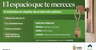 Sorteo público ante notario de nueve viviendas de protección para alquiler