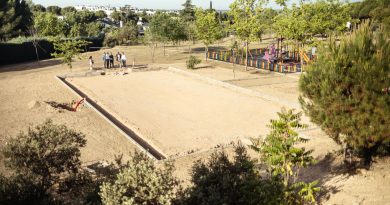 Nuevas pistas deportivas en los parques de Boadilla