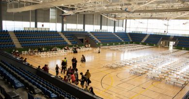 Boadilla recibe a los evacuados del incendio de Valdemaqueda