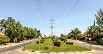 Soterramiento de la línea de alta tensión que va de Las Lomas a Majadahonda