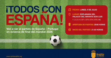 El España vs Portugal en pantalla gigante