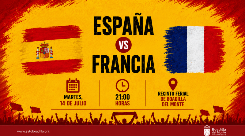 España-Francia podrá verse en el Recinto Ferial mañana martes a las 21:00 horas