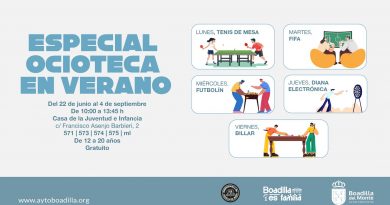 Entretenimiento para jóvenes en la Ocioteca