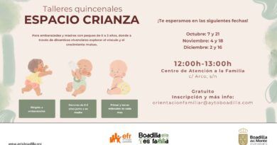 Nuevos talleres gratuitos para embarazadas y madres de niños de 0 a 3 años