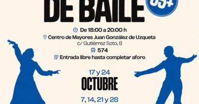 Sábados de Baile para mayores en octubre y noviembre