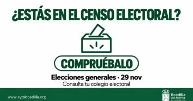 Consulte el censo electoral de las elecciones del 29 N
