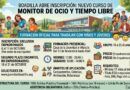 Inscripción para el Curso de Monitor de Ocio y Tiempo Libre