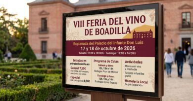 Boadilla acoge la octava Feria del Vino en el Palacio