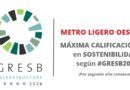 Metro Ligero consolida su liderazgo internacional en sostenibilidad