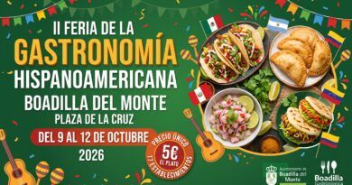 Sabores de Hispanoamérica se dan cita en Boadilla del 9 al 12 de octubre